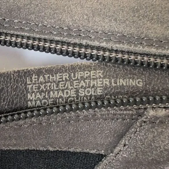 Corso Como Size 6.5 Hurray Dusted Metallic Gunmetal Heeled Boots, NEW - Picture 15 of 15